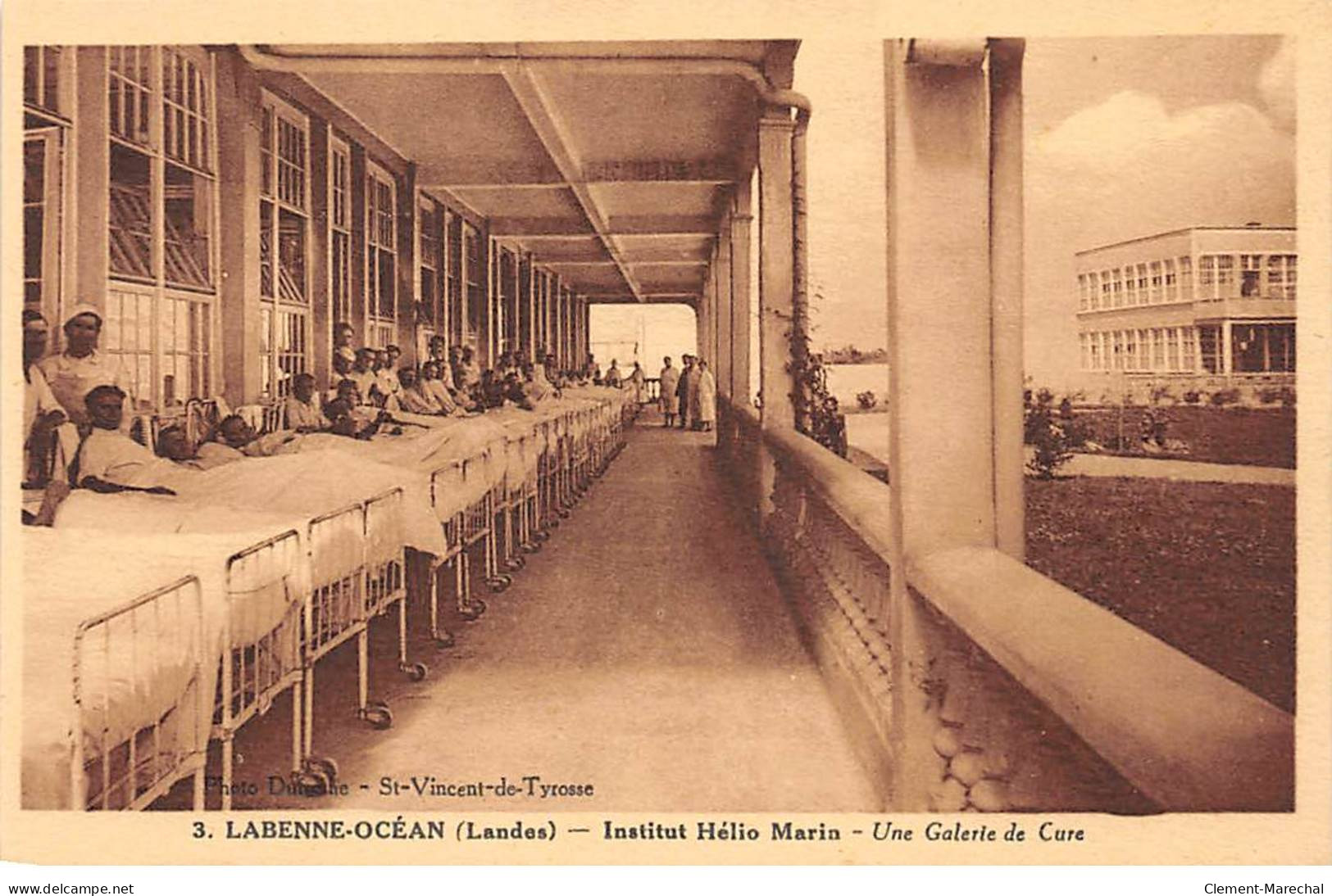 LABENNE OCEAN - Institut Hélio Marin - Une Galerie De Cure - Très Bon état - Autres & Non Classés