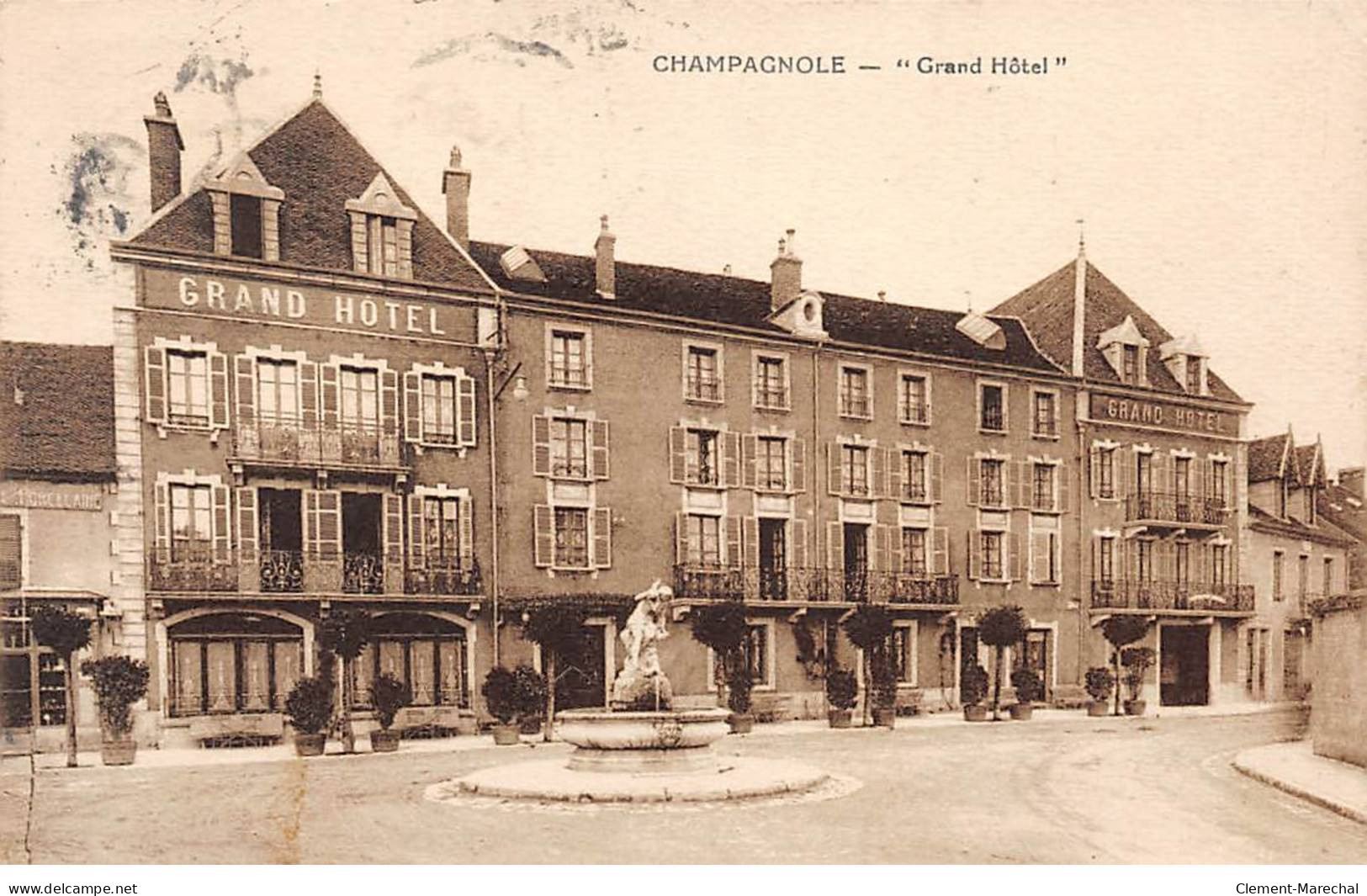 CHAMPAGNOLE - Grand Hôtel - état - Champagnole