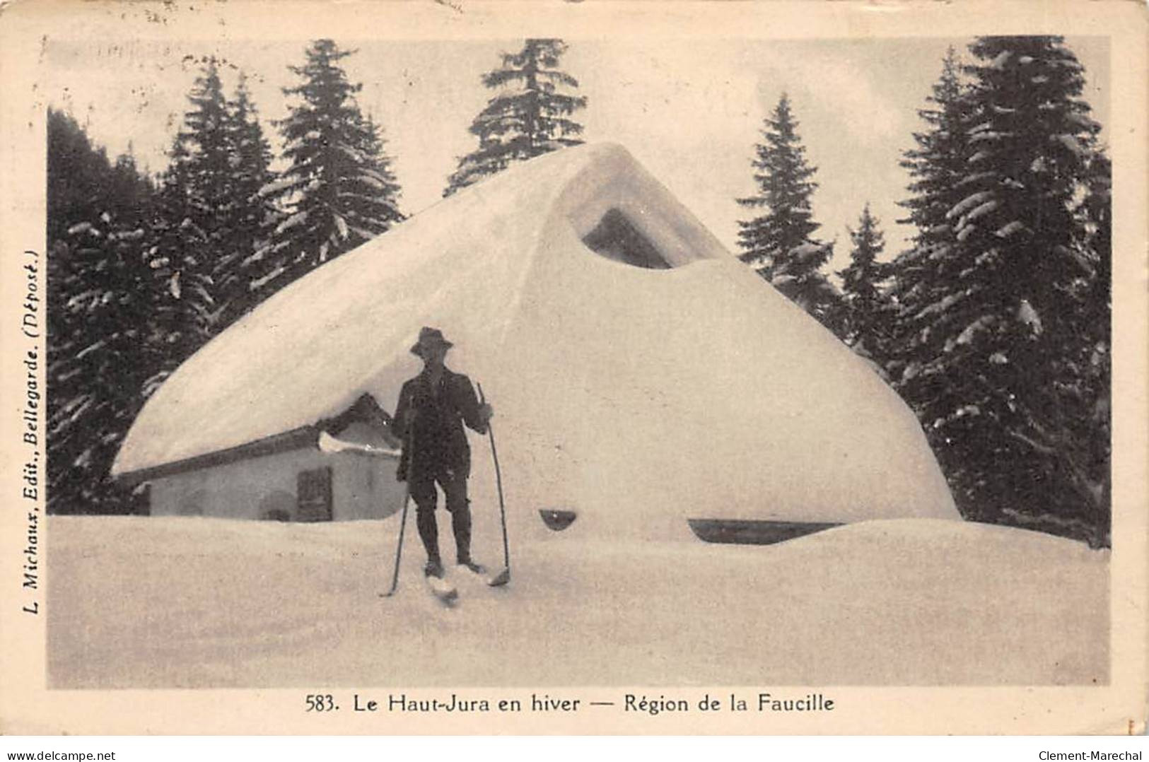 Le Haut Jura En Hiver - Région De La Faucille - Très Bon état - Sonstige & Ohne Zuordnung