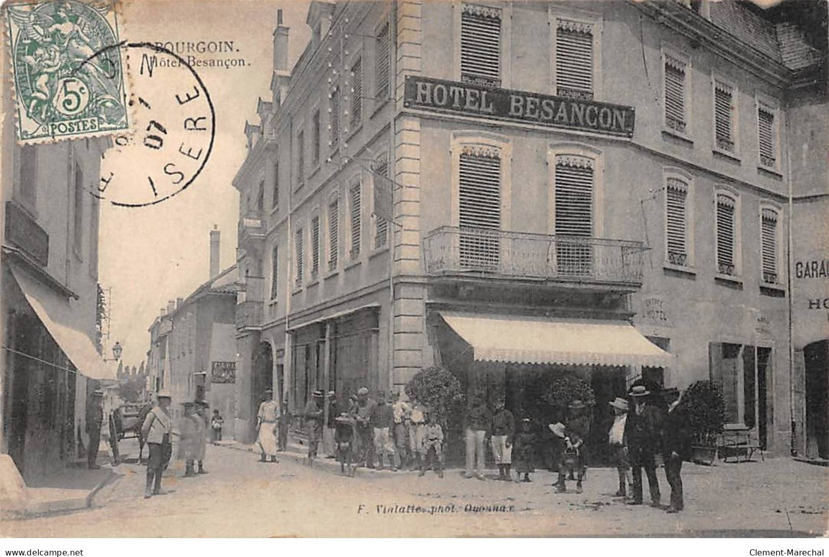 BOURGOIN - Hôtel Besançon - état - Bourgoin