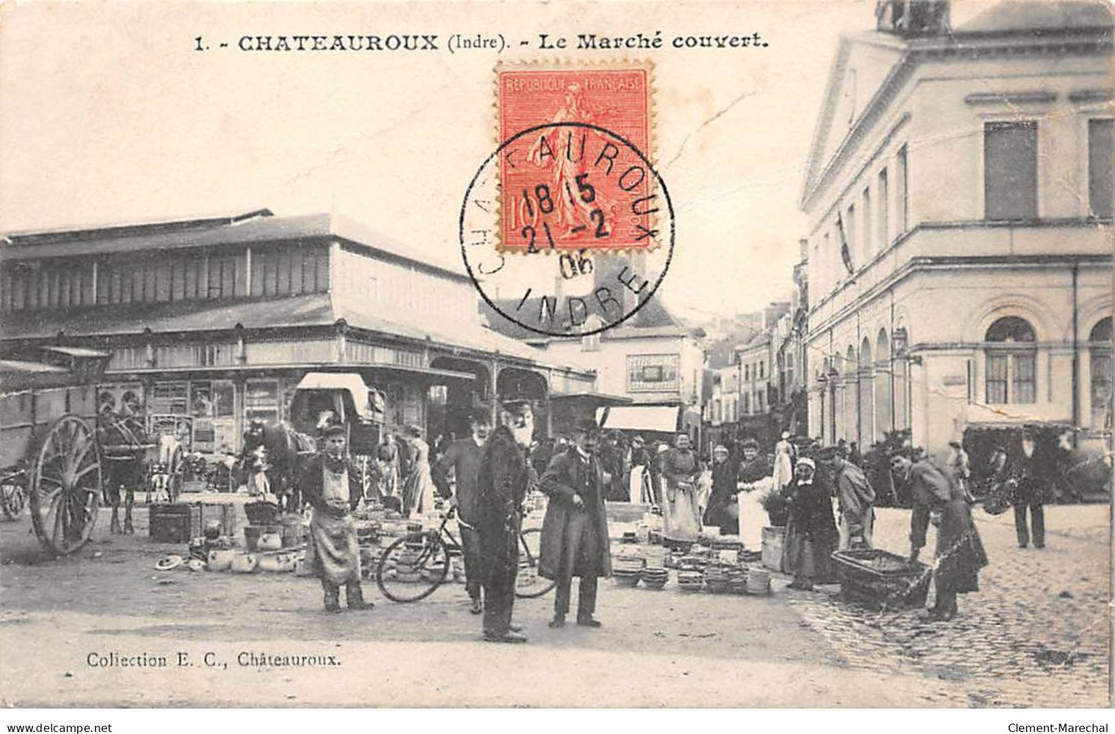 CHATEAUROUX - Le Marché Couvert - état - Chateauroux