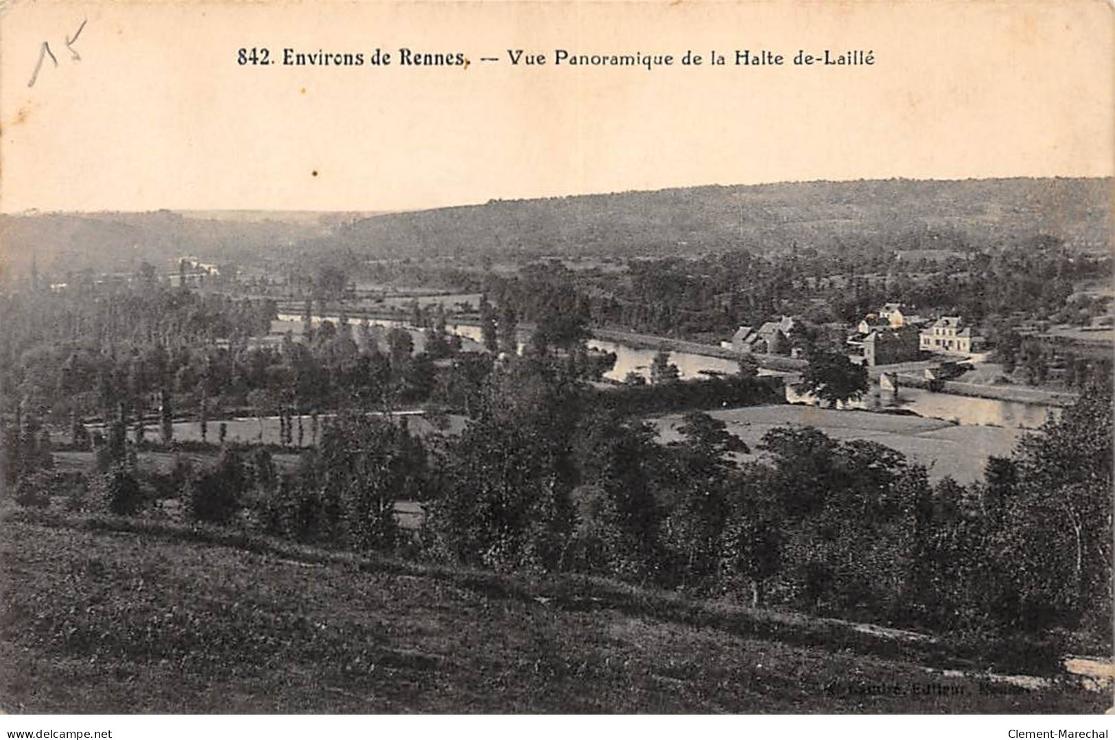 Environs De Rennes - Vue Panoramique De La Halte De Laillé - Très Bon état - Other & Unclassified