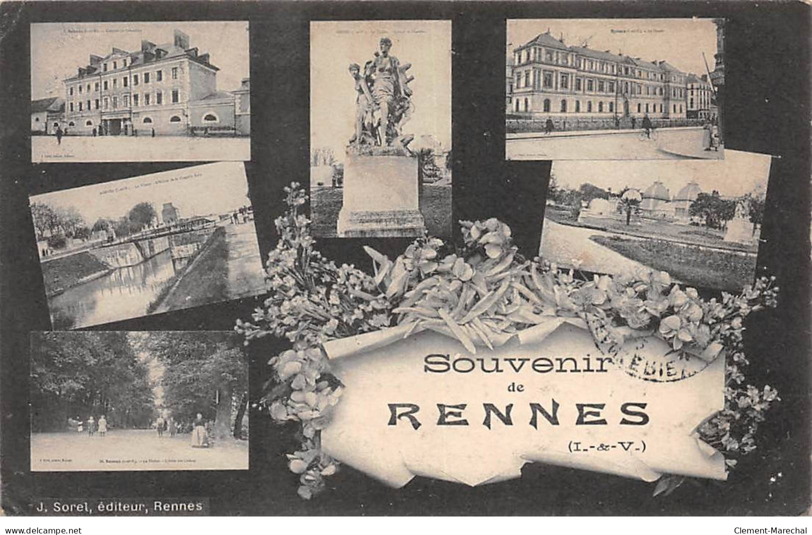 Souvenir De RENNES - état - Rennes