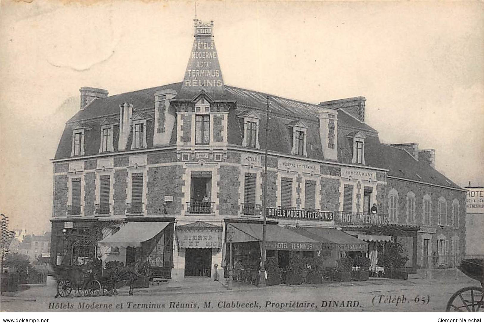 DINARD - Hôtels Moderne Et Terminus - Très Bon état - Dinard