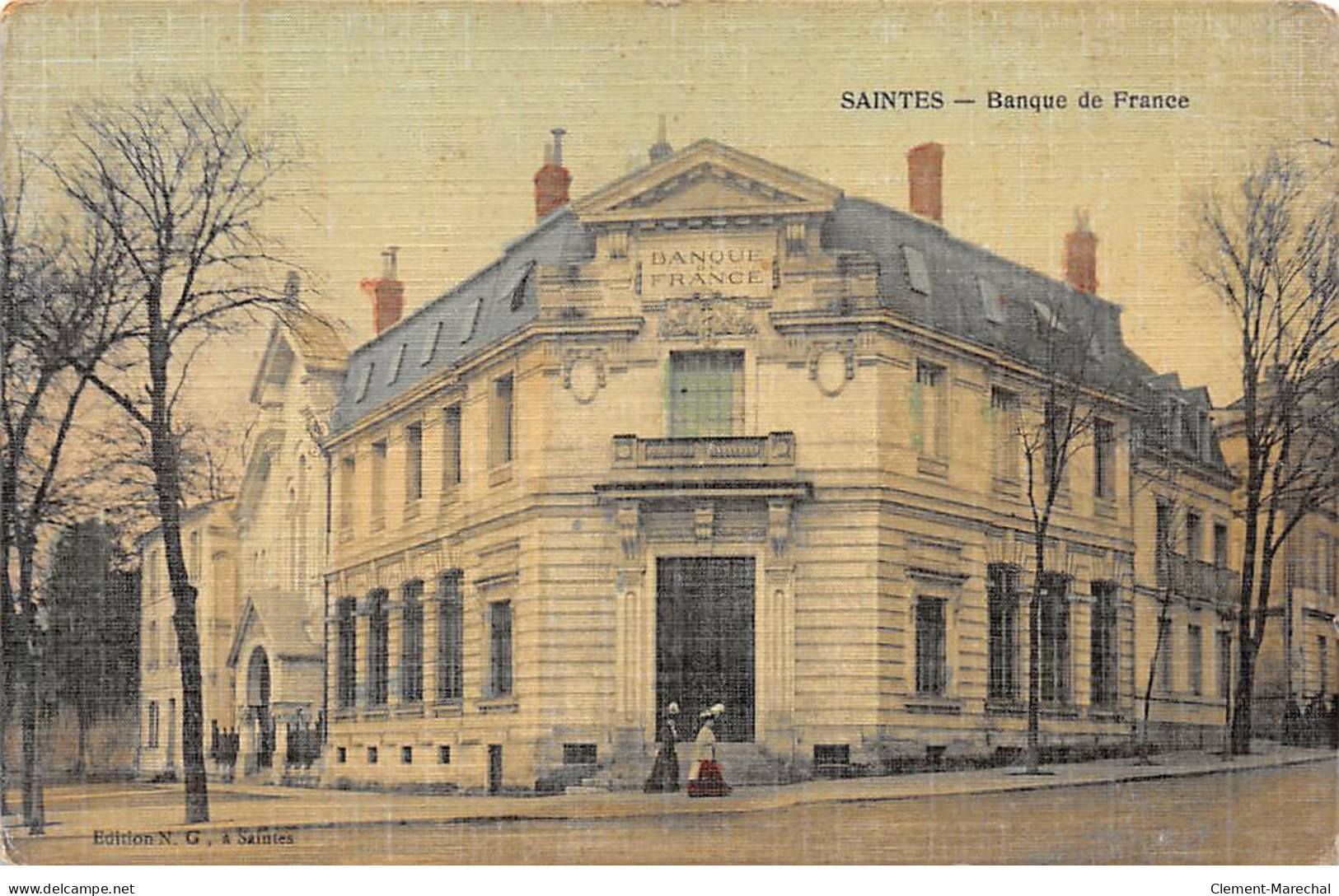 SAINTES - Banque De France - état - Saintes