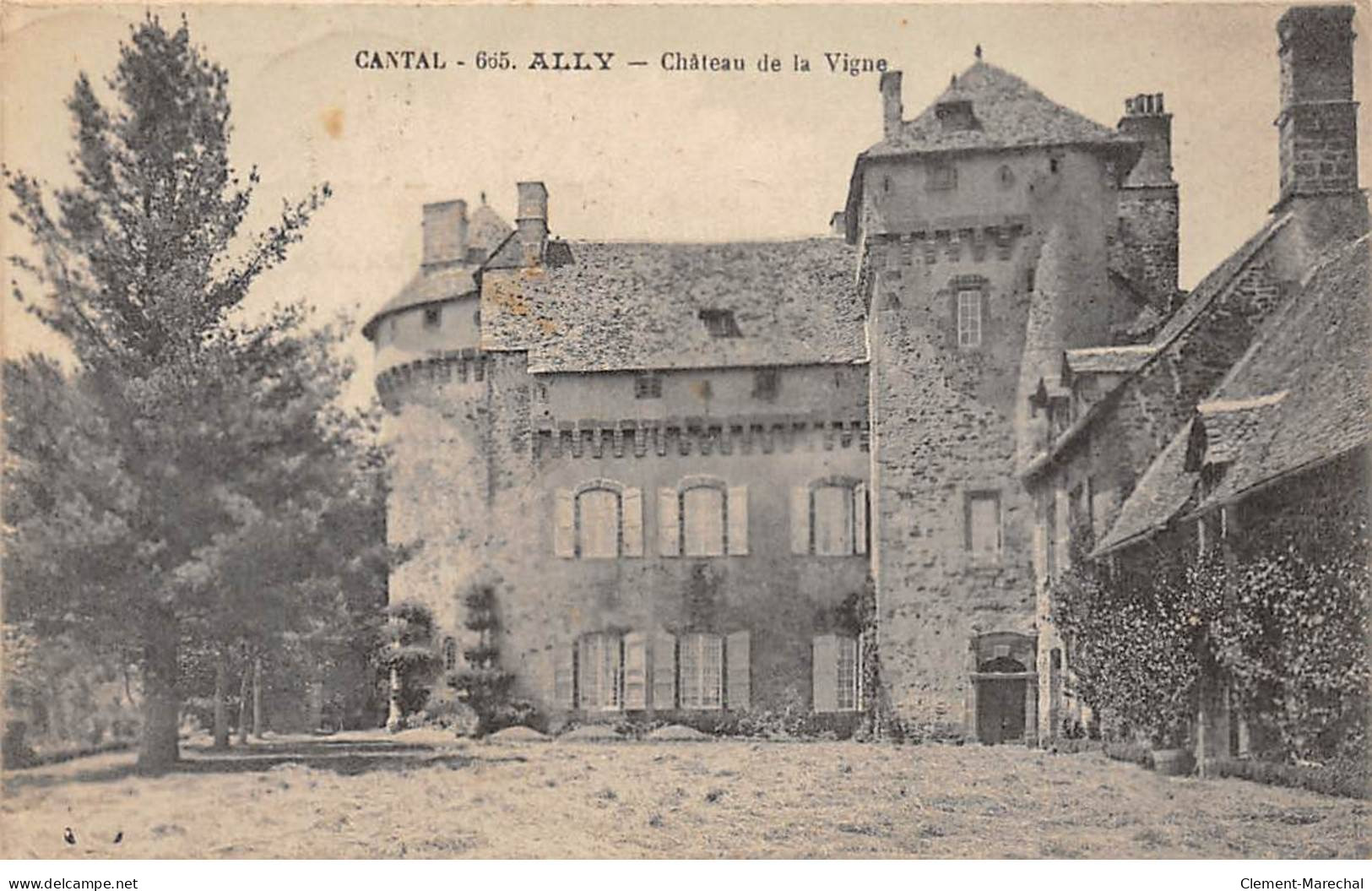 ALLY - Château De La Vigne - Très Bon état - Andere & Zonder Classificatie
