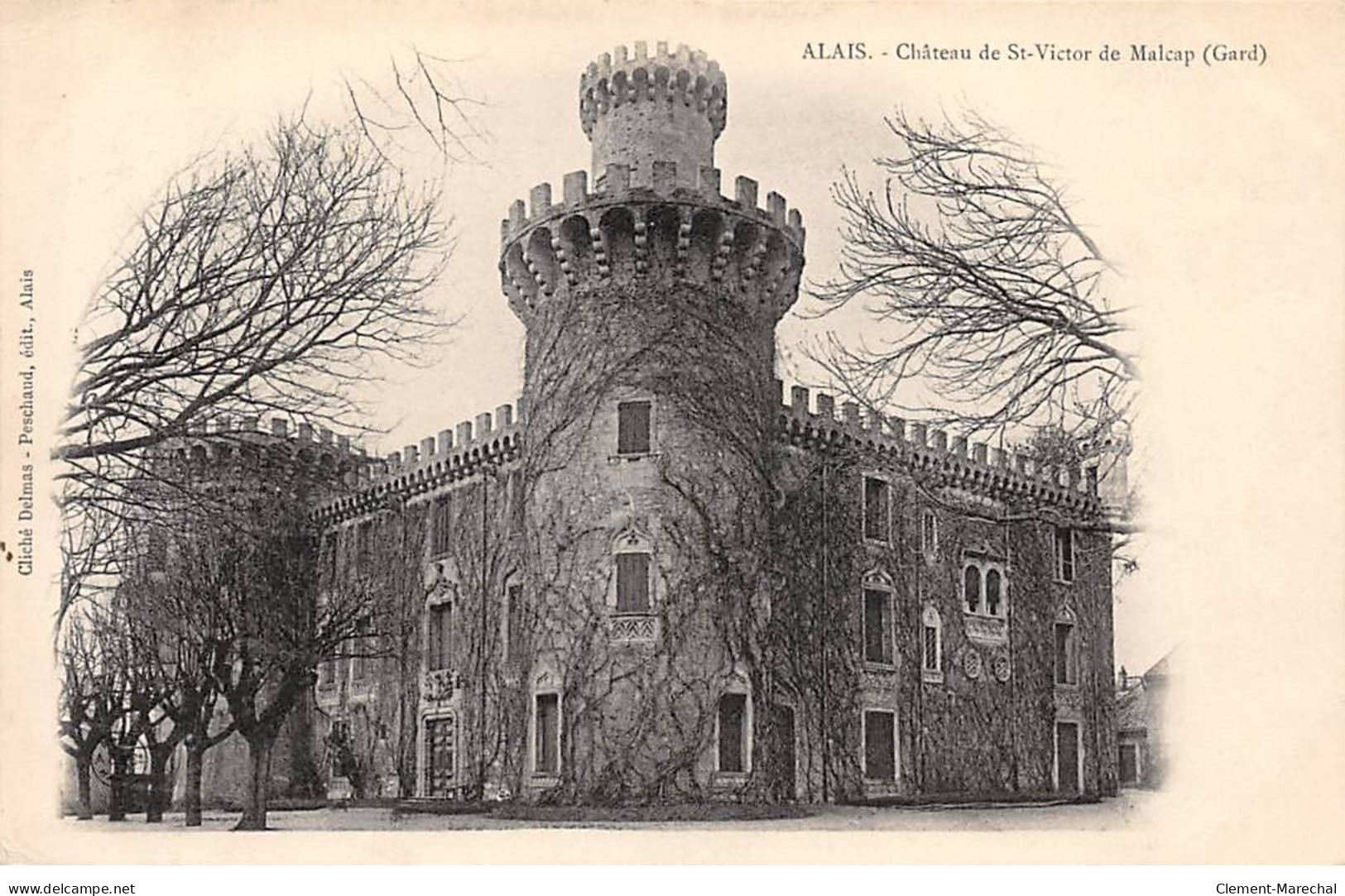 ALAIS - Château De Saint Victor De Malcap - Très Bon état - Alès