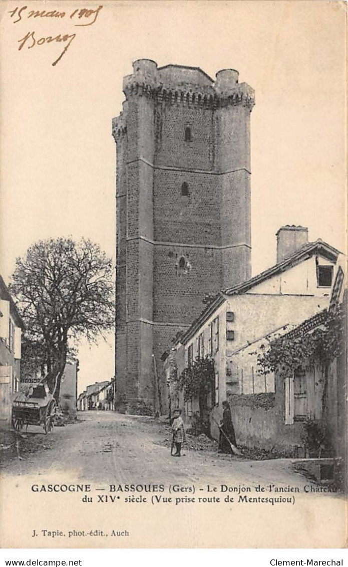 BASSOUES - Le Donjon De L'ancien Château - Très Bon état - Other & Unclassified