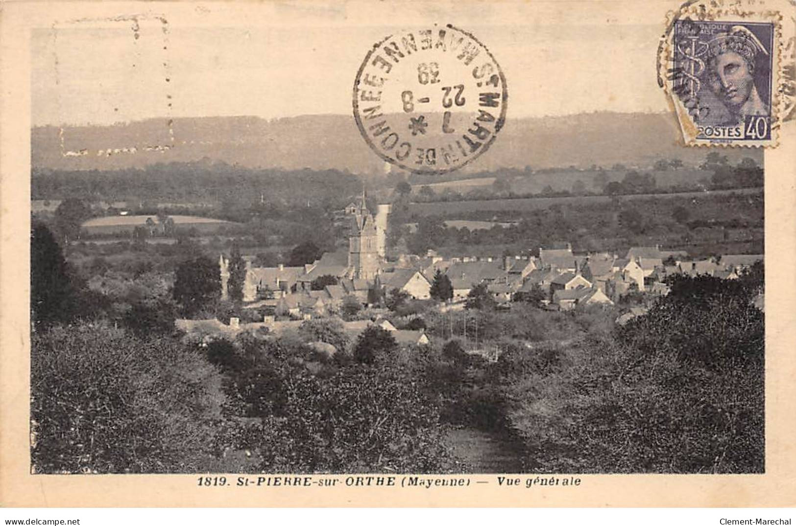 SAINT PIERRE SUR ORTHE - Vue Générale - Très Bon état - Autres & Non Classés