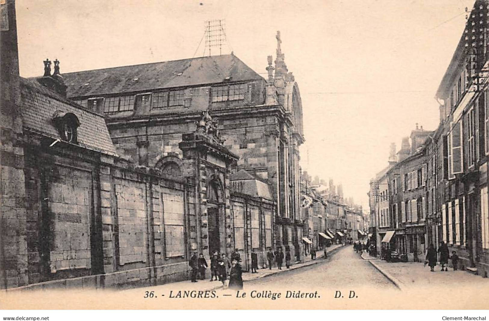 LANGRES - Le Collège Diderot - Très Bon état - Langres