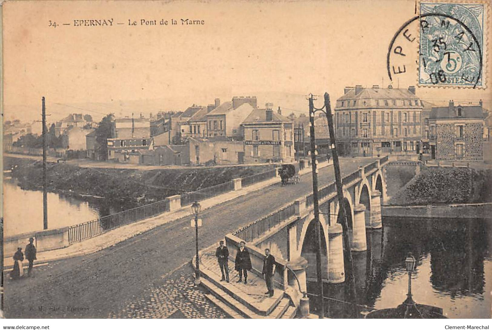 EPERNAY - Le Pont De La Marne - Très Bon état - Epernay