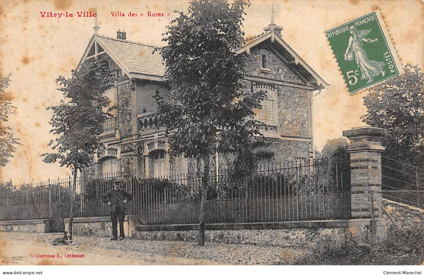 VITRY LA VILLE - Villa Des " Roses " - état - Vitry-la-Ville