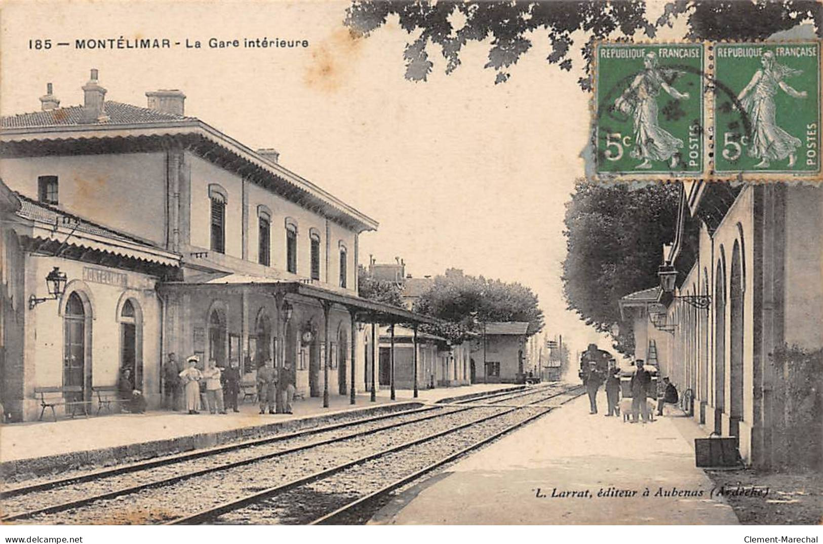 MONTELIMAR - La Gare Intérieure - Très Bon état - Montelimar