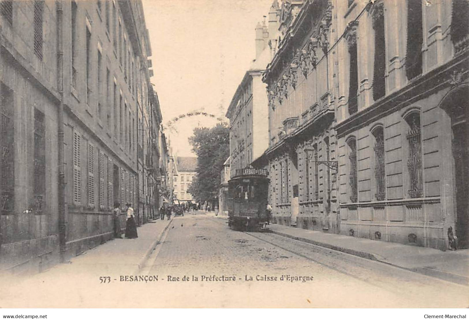 BESANCON - Rue De La Préfecture - La Caisse D'Epargne - Très Bon état - Besancon