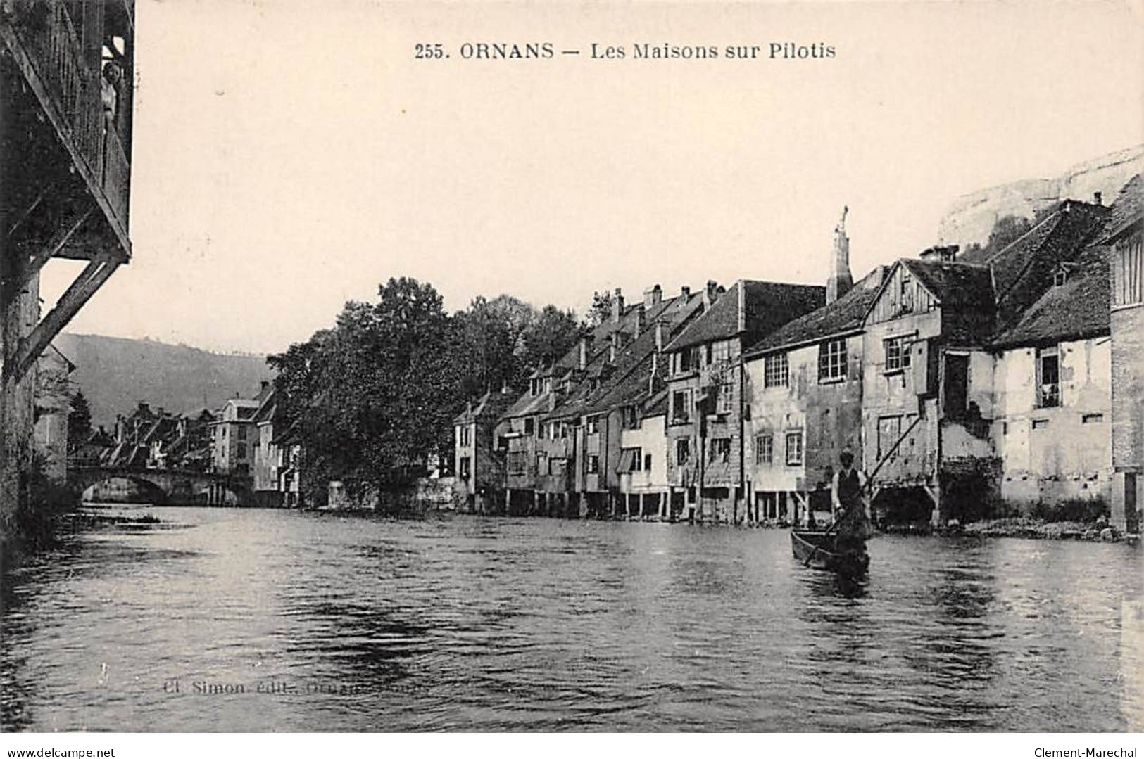 ORNANS - Les Maisons Sur Pilotis - état - Other & Unclassified