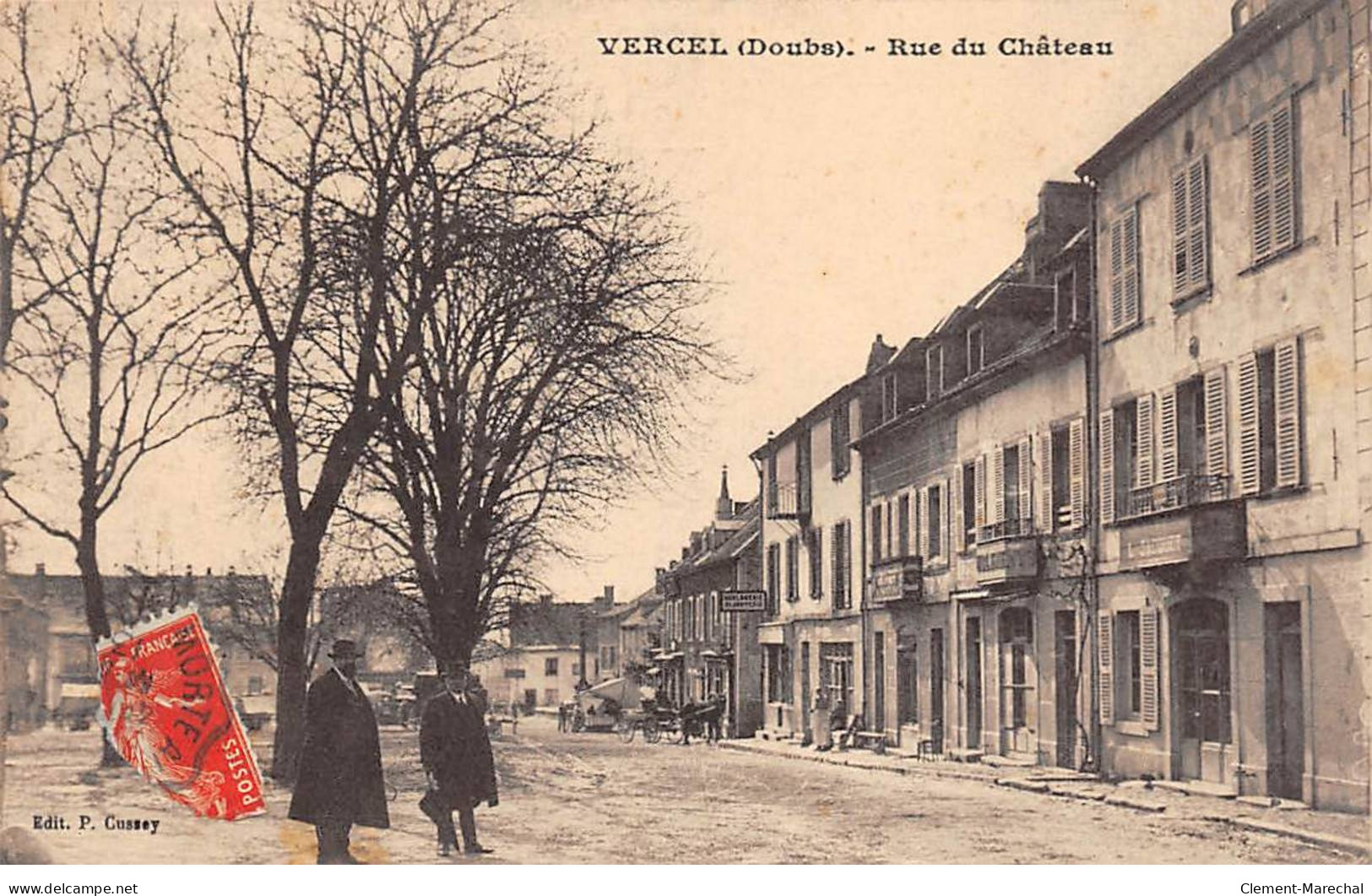 VERCEL - Rue Du Château - Très Bon état - Andere & Zonder Classificatie