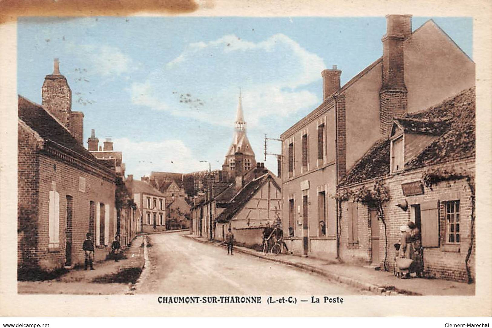 CHAUMONT SUR THARONNE - La Poste - état - Autres & Non Classés