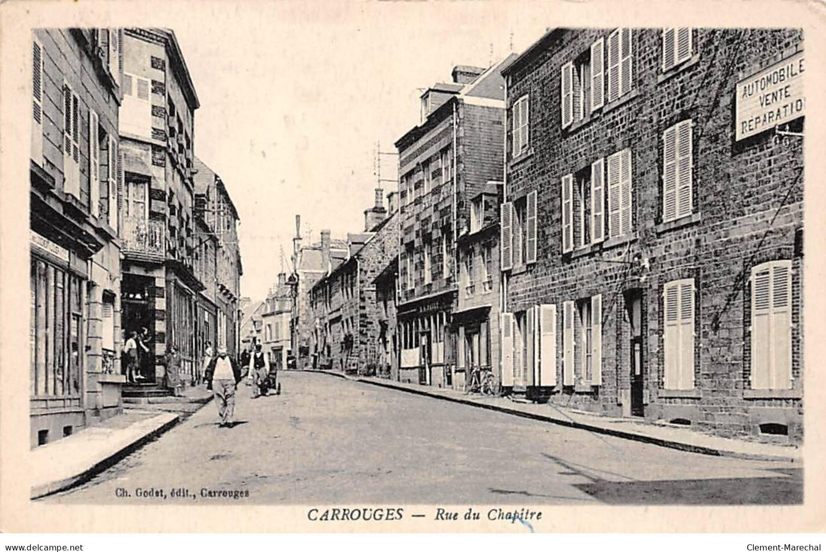 CARROUGES - Rue Du Chapître - Très Bon état - Carrouges