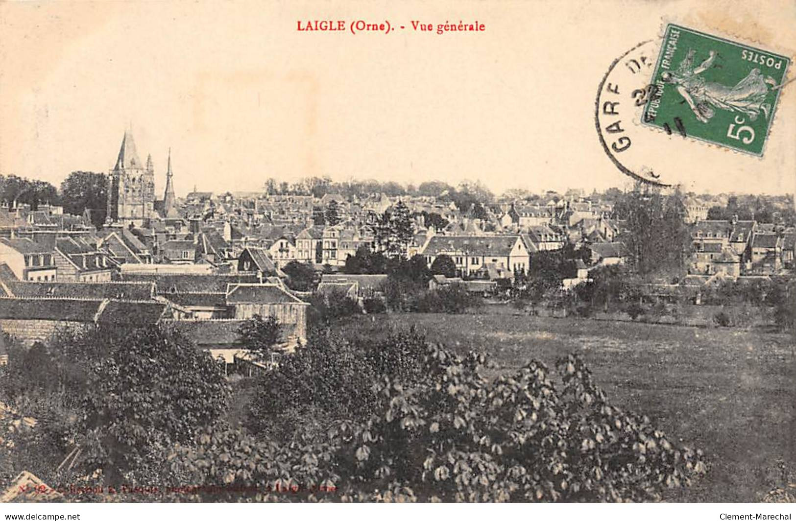 LAIGLE - Vue Générale - état - L'Aigle