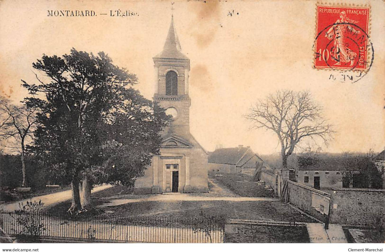 MONTABARD - L'Eglise - état - Other & Unclassified