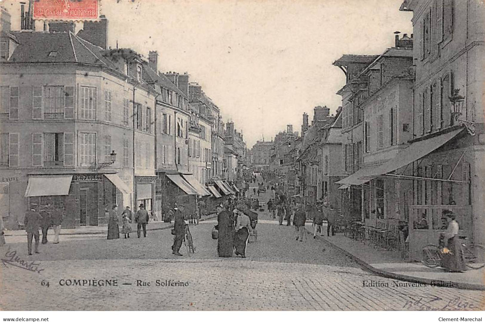 COMPIEGNE - Rue Solférino - état - Compiegne