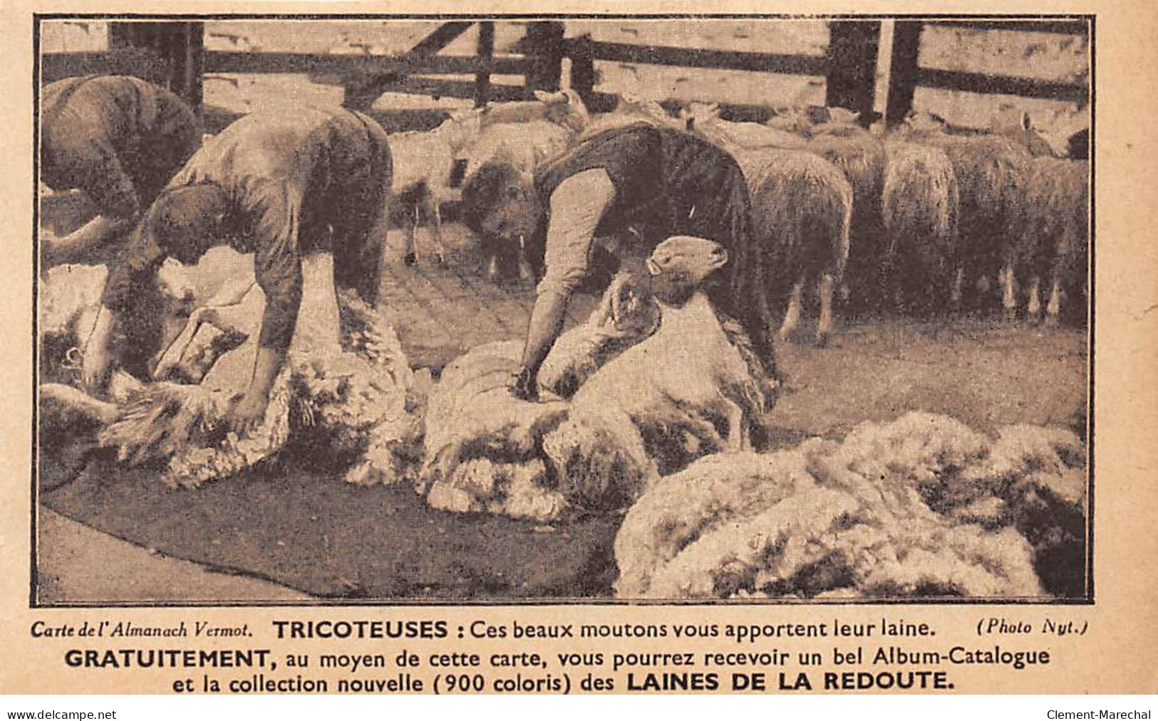 Filature De La REDOUTE à ROUBAIX - Moutons - Très Bon état - Roubaix