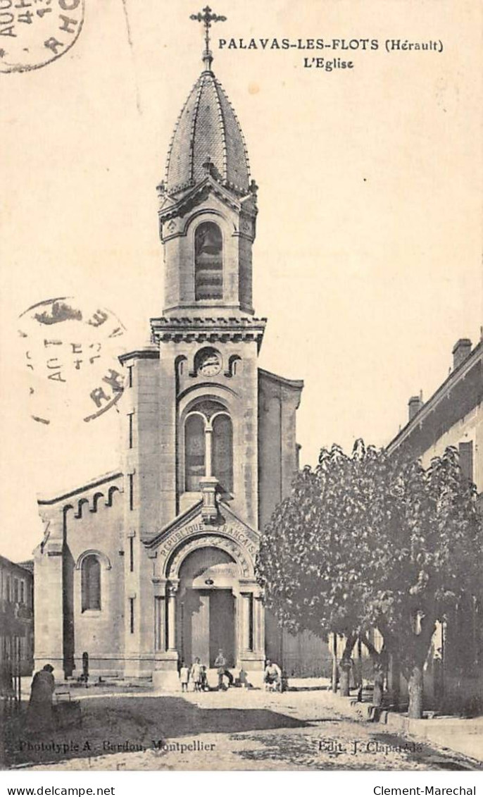 PALAVAS LES FLOTS - L'Eglise - Très Bon état - Palavas Les Flots