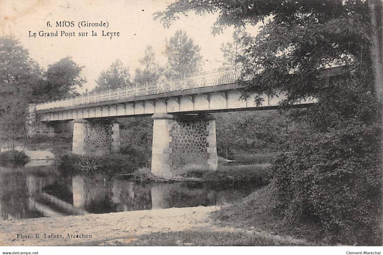 MIOS - Le Grand Pont Sur La Leyre - Très Bon état - Altri & Non Classificati