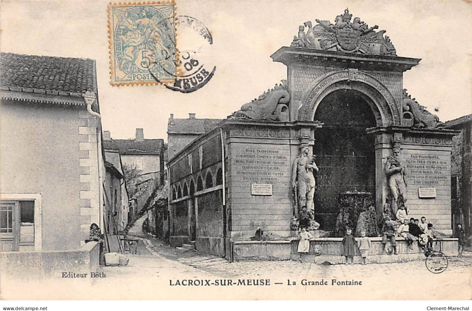 LACROIX SUR MEUSE - La Grande Fontaine - Très Bon état - Autres & Non Classés