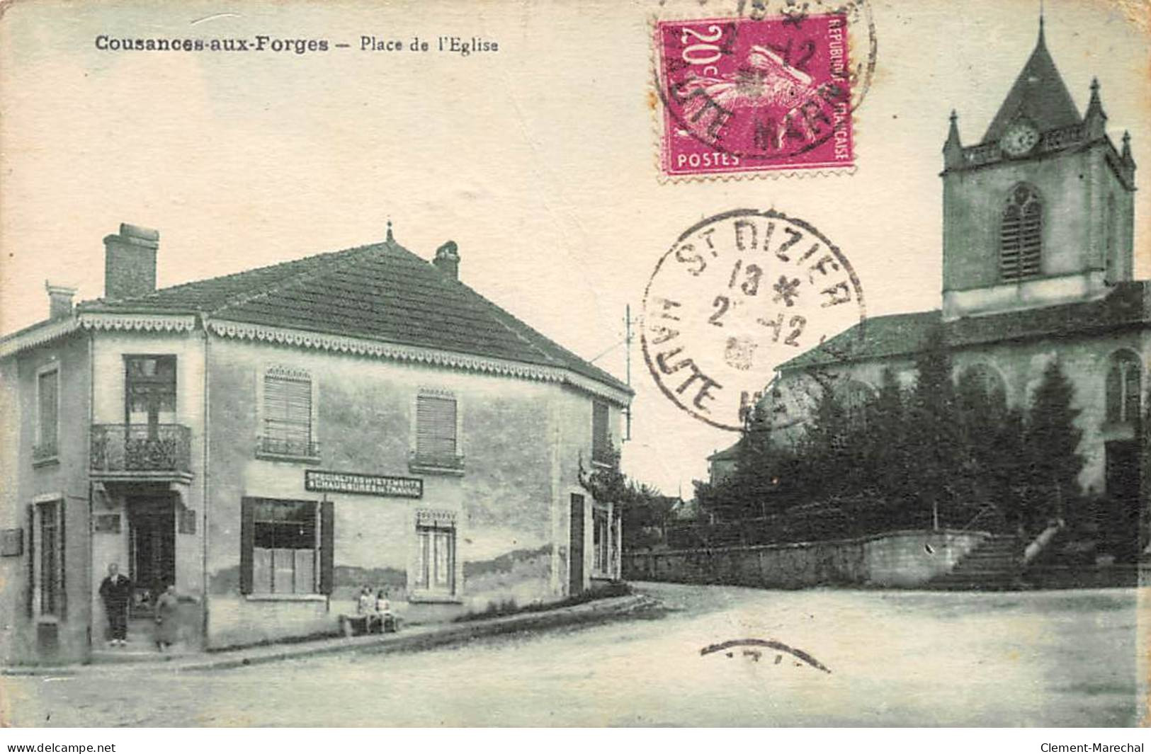COUSANCES AUX FORGES - Place De L'Eglise - état - Other & Unclassified