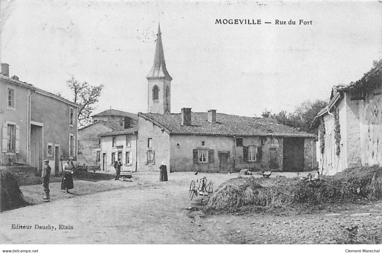 MOGEVILLE - Rue Du Fort - état - Other & Unclassified
