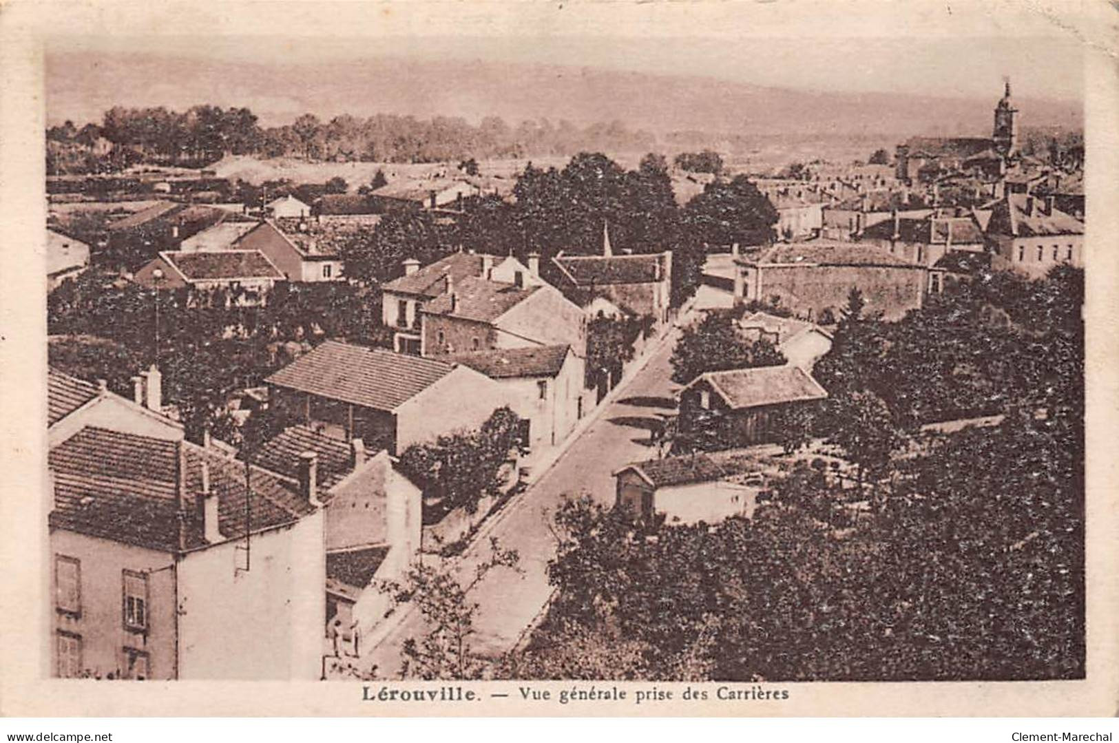 LEROUVILLE - Vue Générale Prise Des Carrières - état - Lerouville