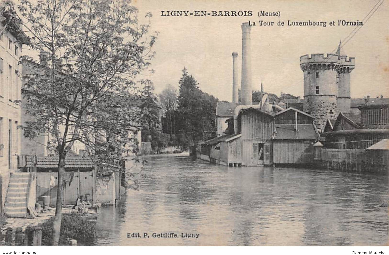 LIGNY EN BARROIS - La Tour De Luxembourg Et L'Ornain - Très Bon état - Ligny En Barrois