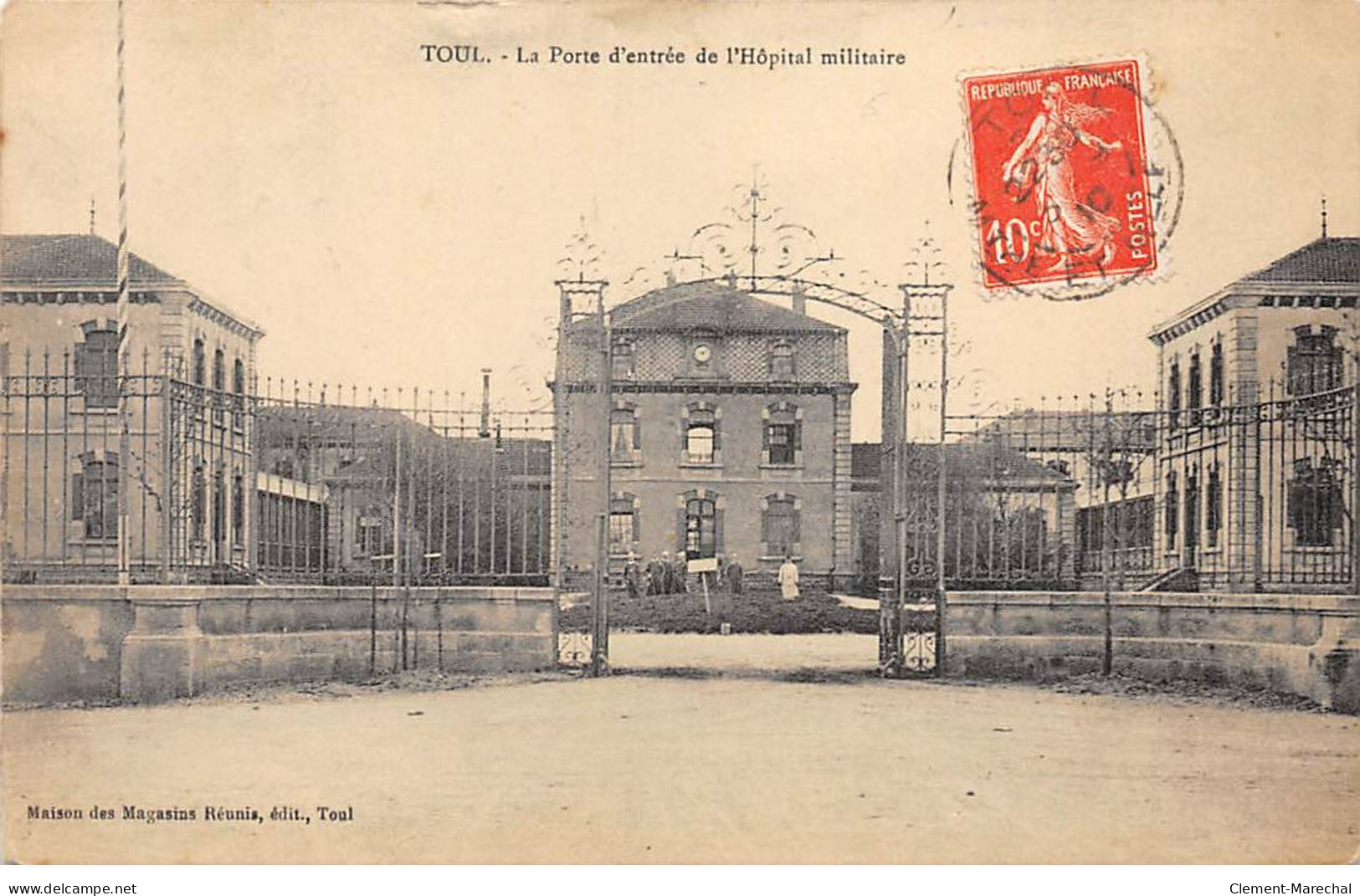 TOUL - La Porte D'entrée De L'Hôpital Militaire - état - Toul