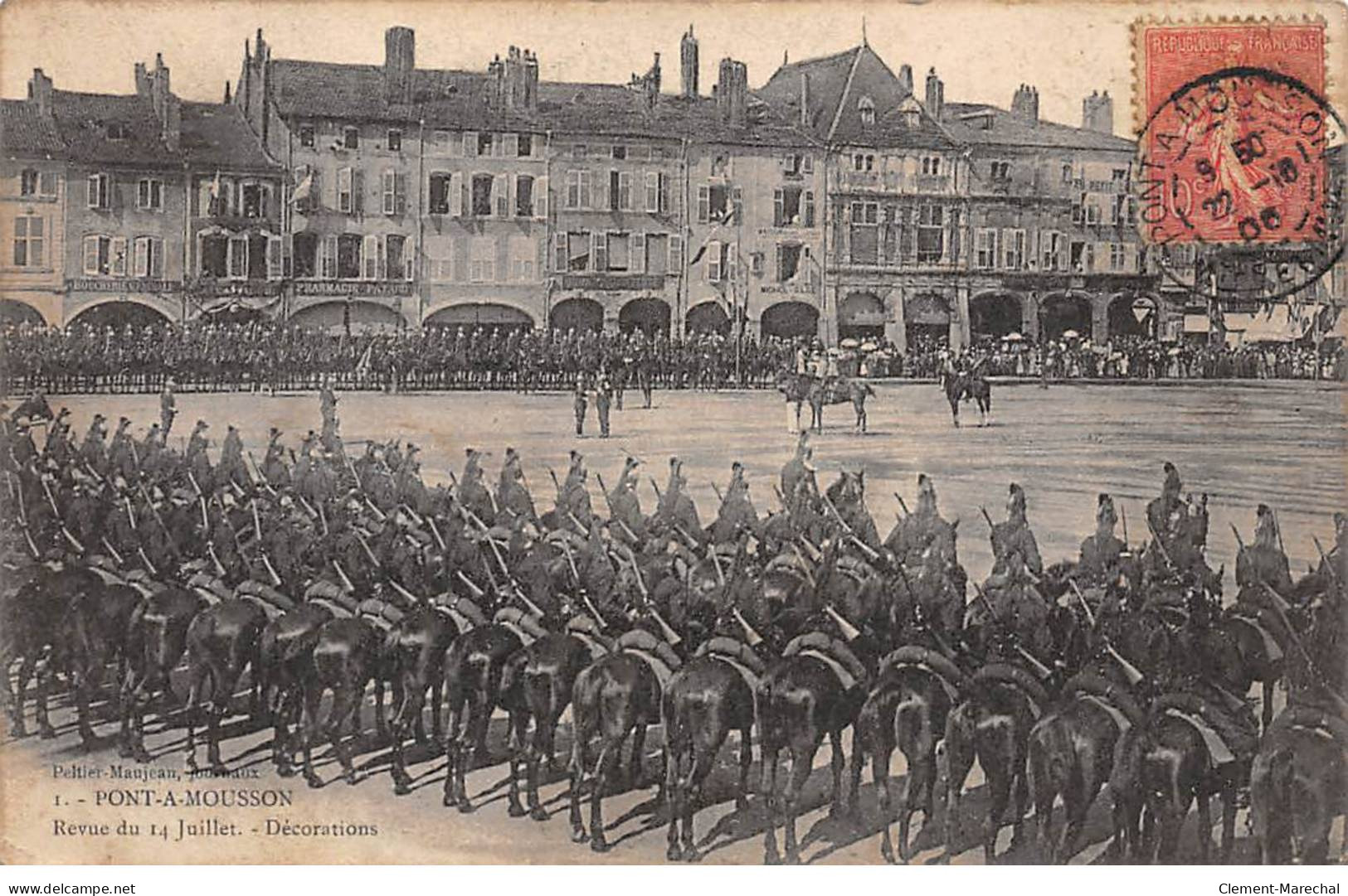 PONT A MOUSSON - Revue Du 14 Juillet - Décorations - état - Pont A Mousson