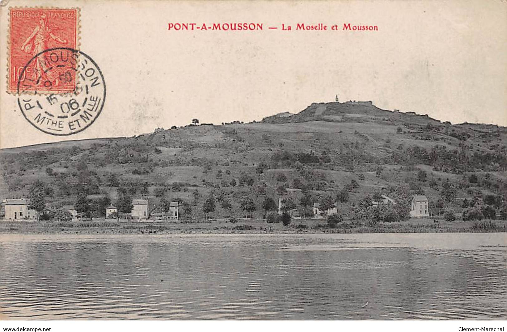 PONT A MOUSSON - La Moselle Et Mousson - Très Bon état - Pont A Mousson