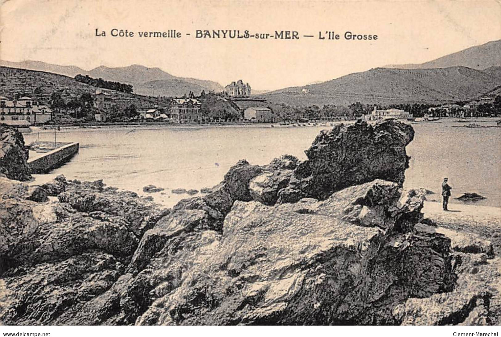 BANYULS SUR MER - L'Ile Grosse - Très Bon état - Banyuls Sur Mer