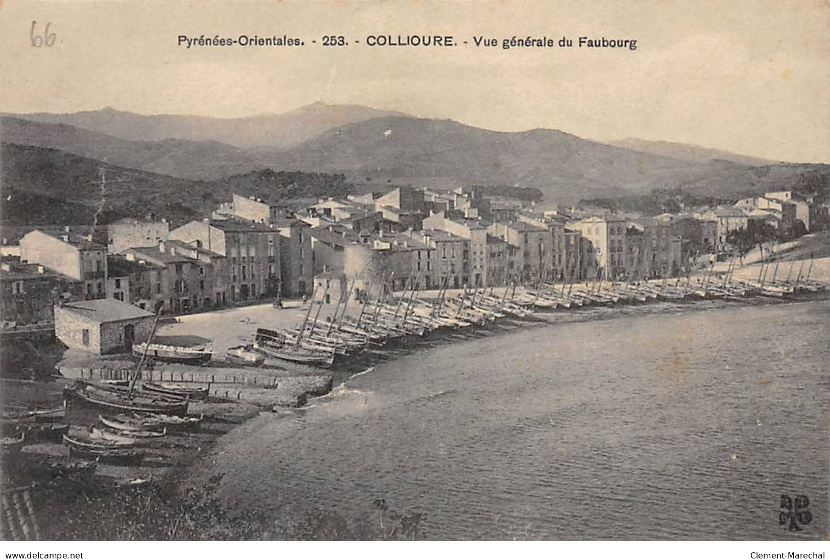 COLLIOURE - Vue Générale Du Faubourg - Très Bon état - Collioure