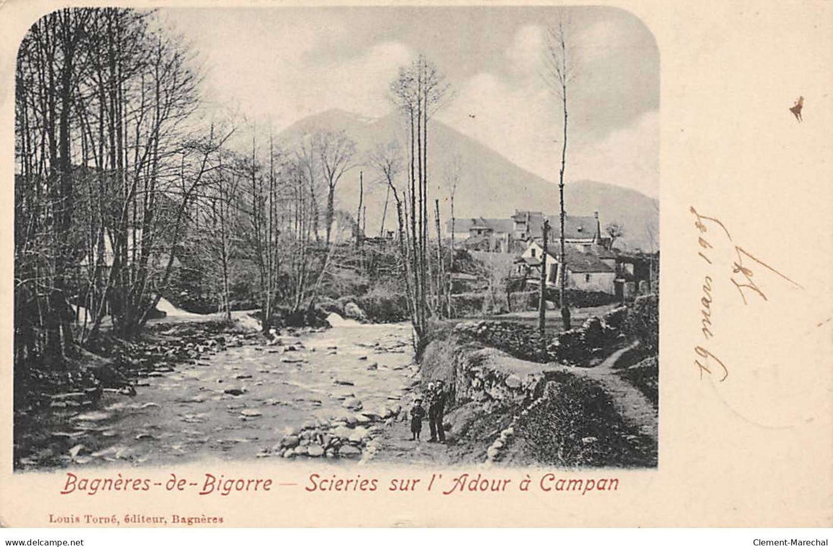 BAGNERES DE BIGORRE - Scieries Sur L'Adour à Campan - Très Bon état - Bagneres De Bigorre