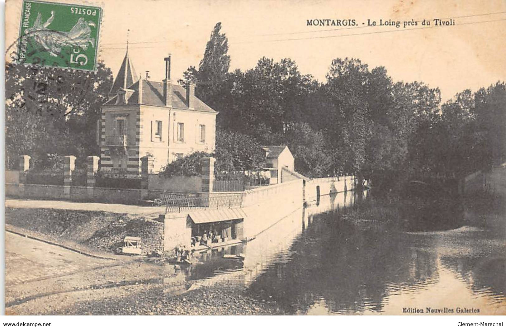 MONTARGIS - Le Loing Près Du Tivoli - Très Bon état - Montargis