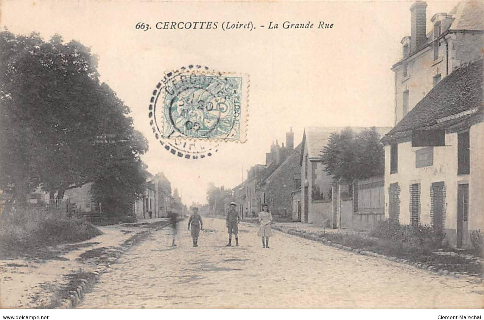 CERCOTTES - La Grande Rue - Très Bon état - Other & Unclassified