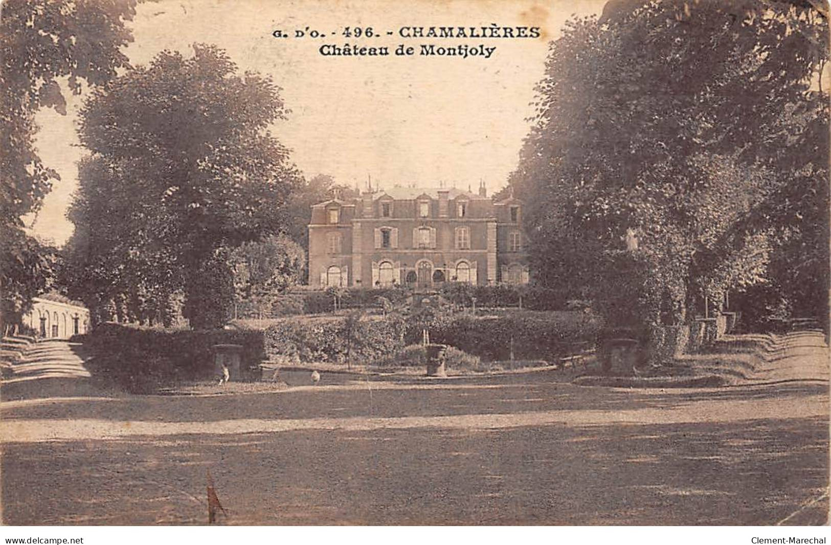 CHAMALIERES - Château De Montjoly - état - Autres & Non Classés