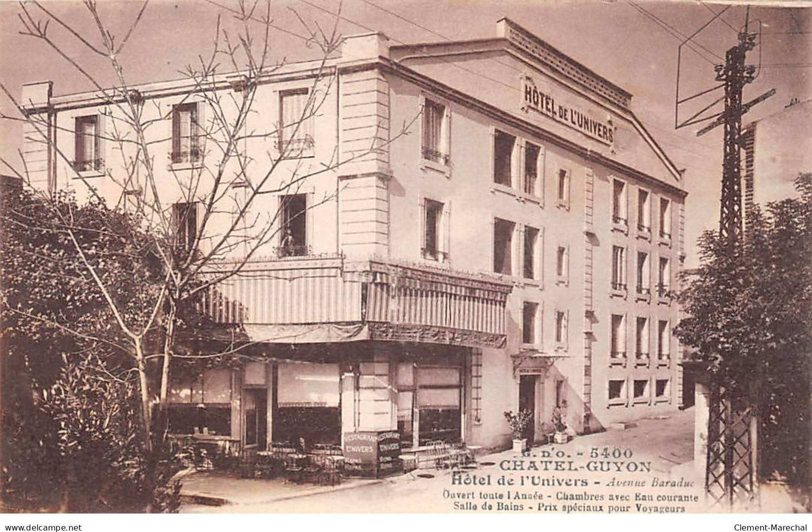 CHATEL GUYON - Hôtel De L'Univers - Très Bon état - Châtel-Guyon