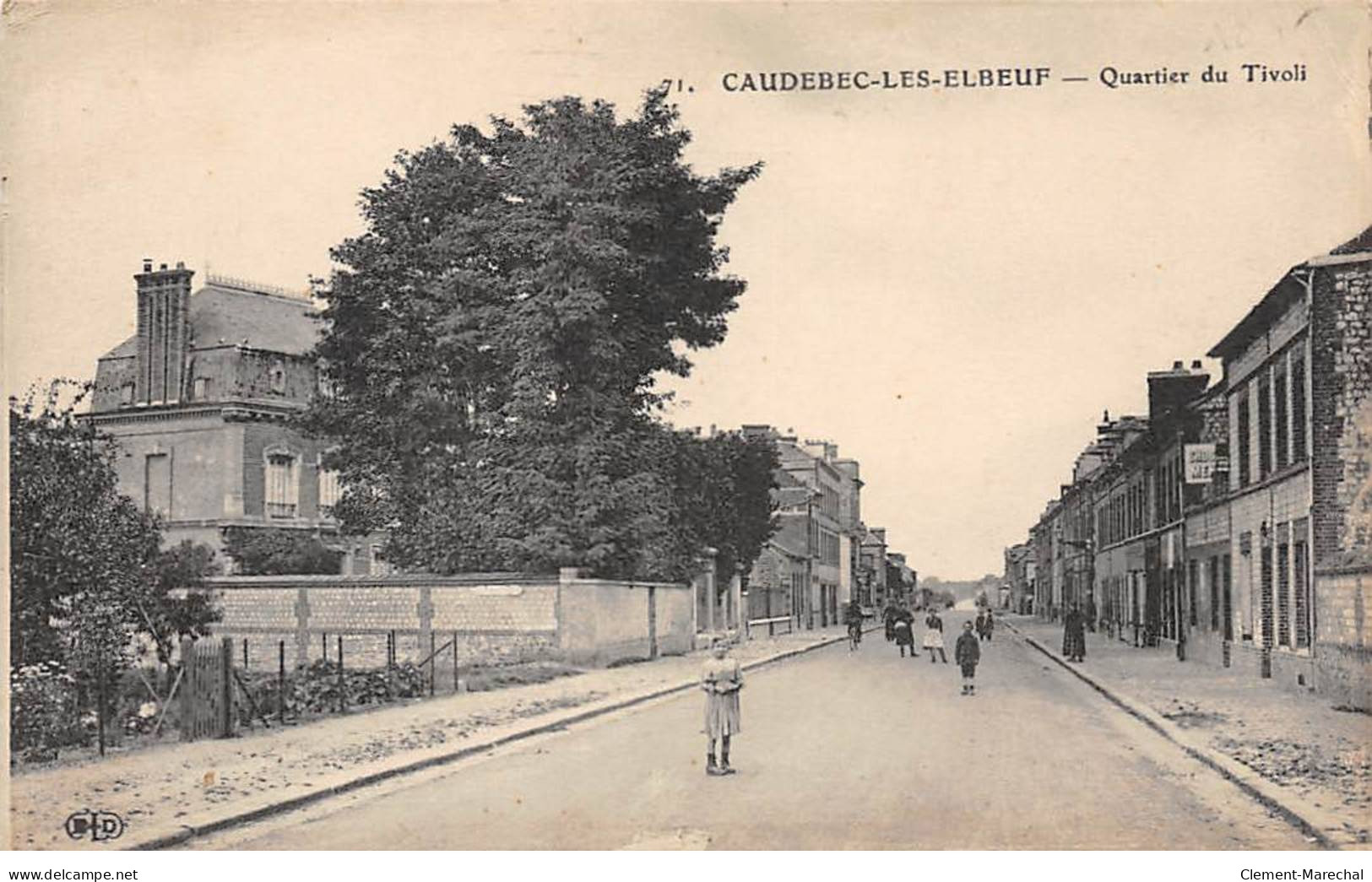 CAUDEBEC LES ELBEUF - Quartier Du Tivoli - état - Caudebec-lès-Elbeuf