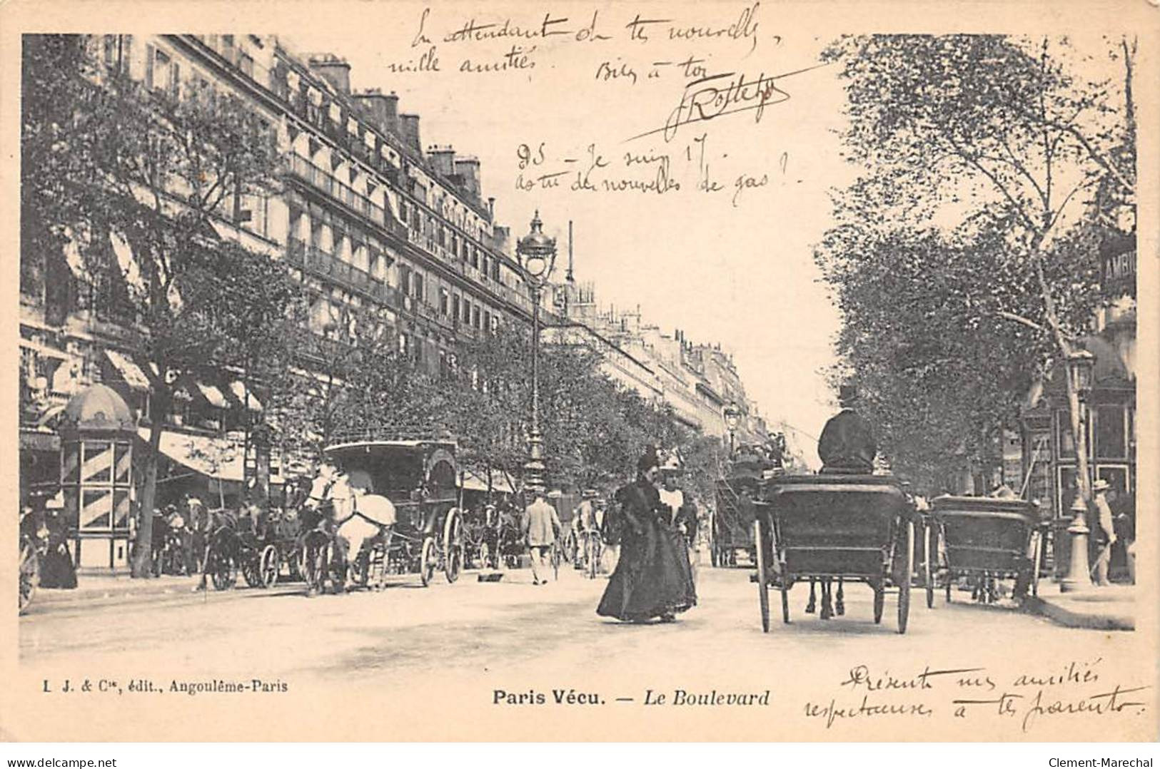 PARIS - Paris Vécu - Le Boulevard - Très Bon état - Other & Unclassified