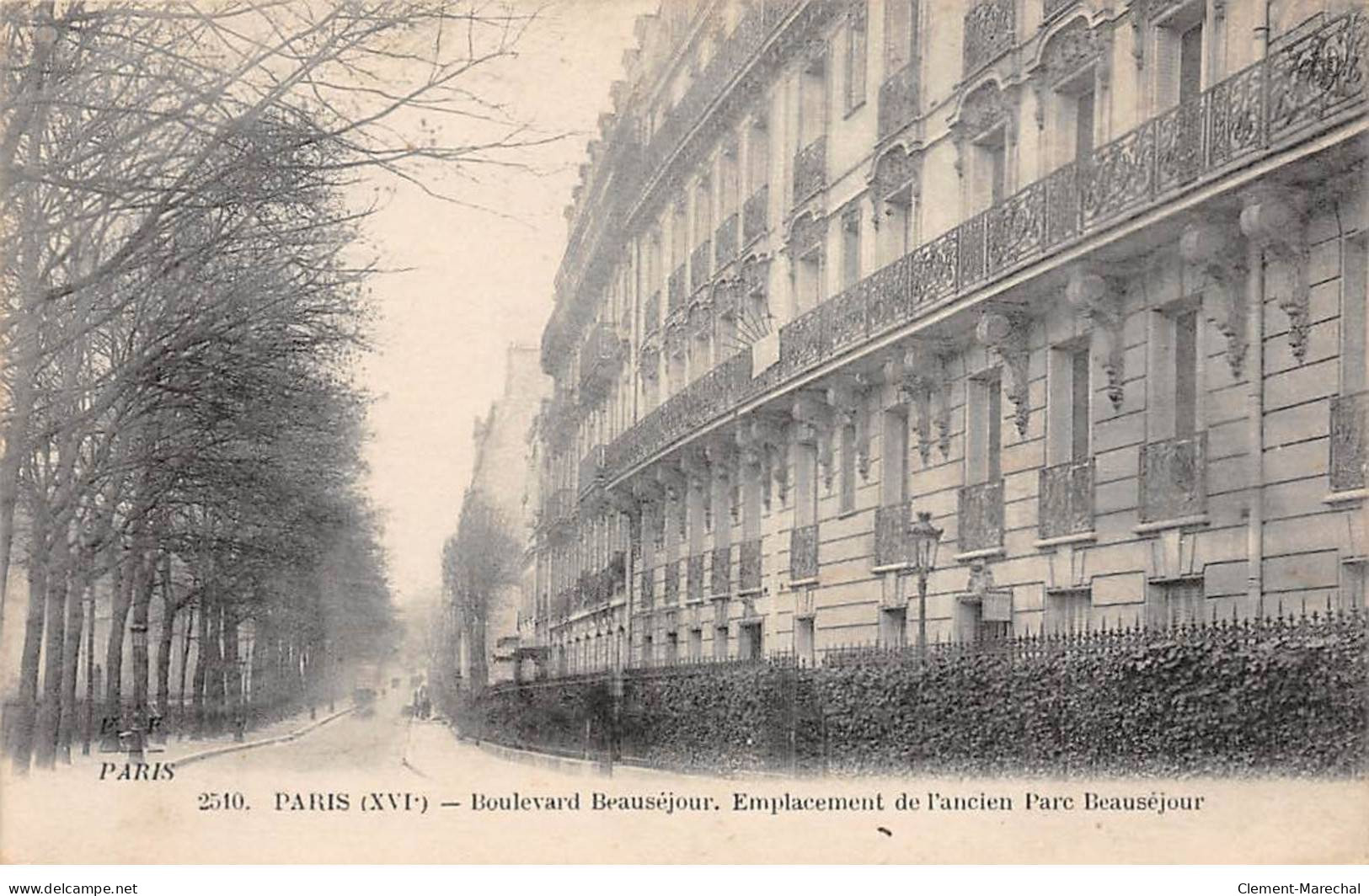 PARIS - Boulevard Beauséjour - Emplacement De L'ancien Parc Beauséjour - Très Bon état - Arrondissement: 16