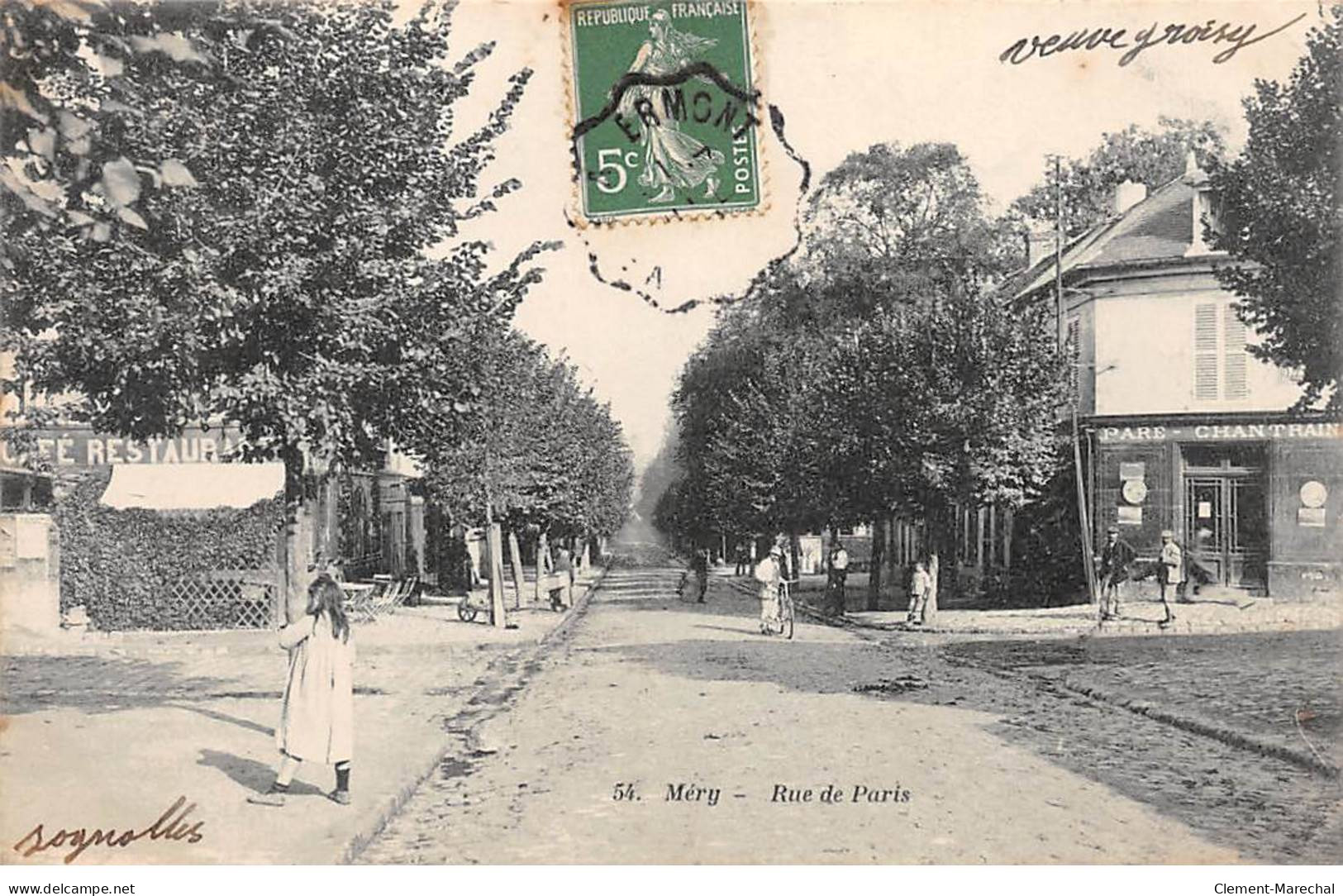 MERY - Rue De Paris - Très Bon état - Andere & Zonder Classificatie