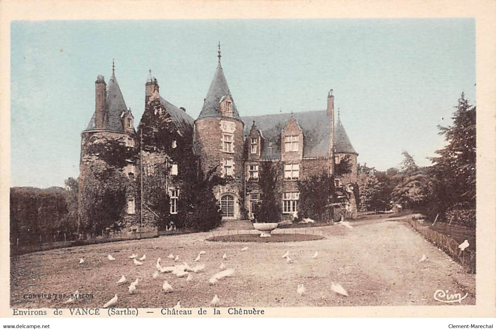 Environs De VANCE - Château De La CHENUERE - Très Bon état - Autres & Non Classés