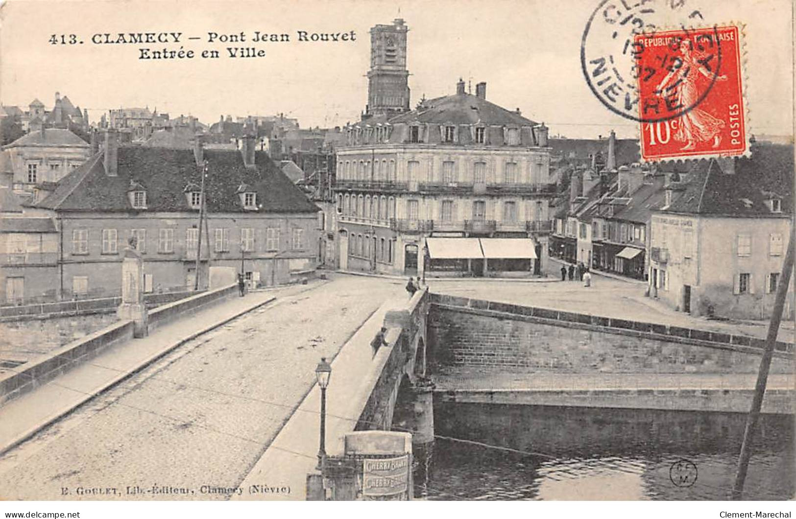 CLAMECY - Pont Jean Rouvet - Entrée En Ville - Très Bon état - Clamecy