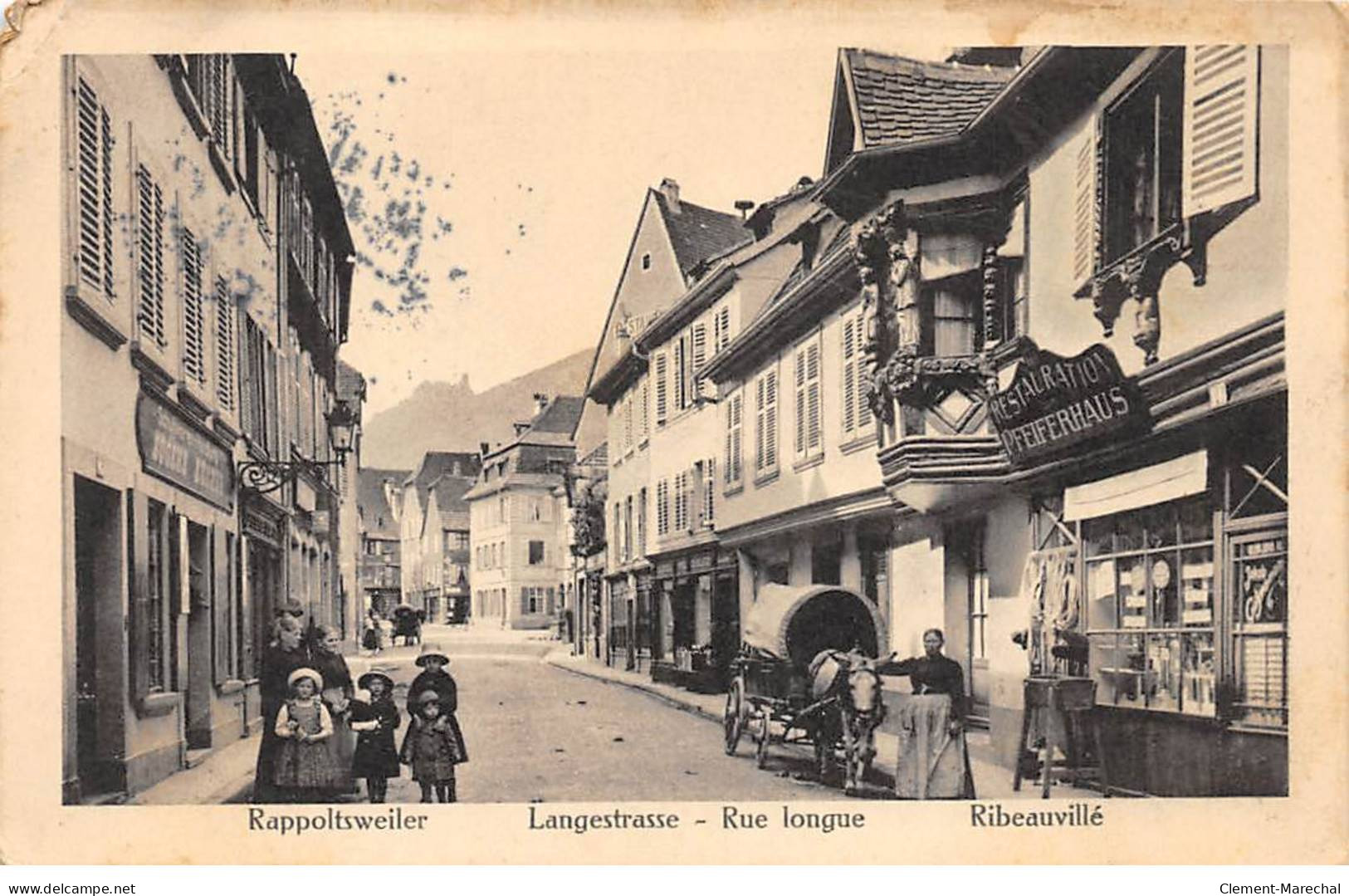 LANGESTRASSE - Rue Longue - état - Altri & Non Classificati
